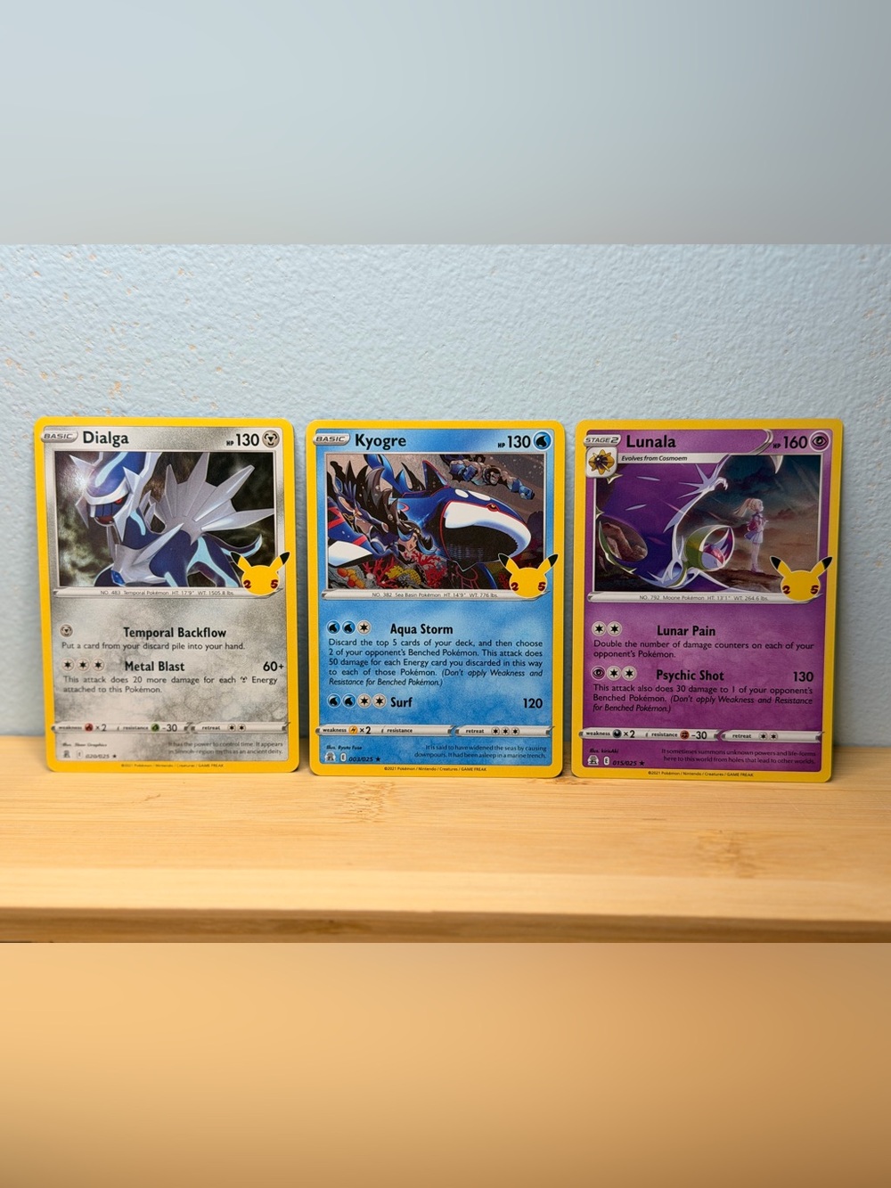 25th Anniversary Pokemon Card Lot